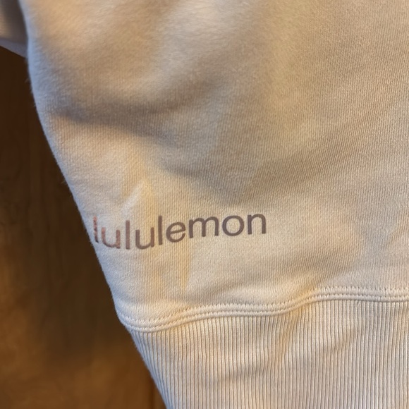Lululemon Perfectly Oversized Hoodie- Ivory Peach - Picture 4 of 4